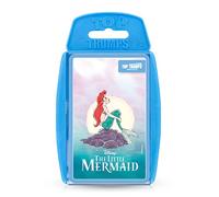 Top Trumps Juego de Cartas Especiales de la Sirenita de Disney, Juega con 30 de Tus Momentos Favoritos con Ariel, Sebastian, Flounder, MAX The Dog and Scuttle, Regalo Educativo y Juguete para Mayores