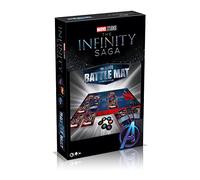 Top Trumps Juego de Cartas Marvel Battle Mat, Juega con Tus superhéroes y Villanos Favoritos, Incluyendo Iron Man, Thor, Spider-Man, Thanos y Ultron, Regalo y Juguete para niños y niñas a Partir de 4
