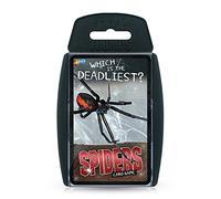 Top Trumps Juego de Cartas Spiders Classics, descubre Datos sobre el devorador de pájaros Goliat, Black Widow y Wheel Spider en Este Paquete Educativo, más de 2 Jugadores es un Gran Regalo para