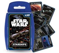 Top Trumps Juego de Cartas Star Wars Starships Classics, Juega con el Rebel X-Wing, el Destructor de Estrellas Imperial y la Fulminatrix, Educativo para más de 2 Jugadores es un Gran Regalo para
