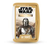 Top Trumps Juego de cartas Star Wars The Mandalorian Edición limitada con Grogu y Boba Fett, 6+