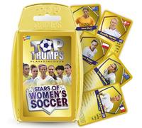 Top Trumps Juego de Cartas Stars of Women's Soccer - Juego Familiar para Niños y Adultos - Aprendizaje y Guerra para 2 Jugadores o Más