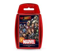 Top Trumps Marvel Cinematic Universe - Juego de Cartas Especial, Juega con Black Widow, Iron Man y Black Panther, Thanos y Loki, Mayores de 12 años