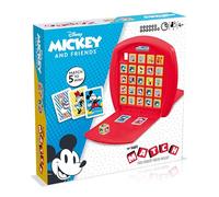 Top Trumps Match Mickey and Friends - Juego De Mesa, Juegos Infantiles, Conecta 5 Dados Iguales En Tu Propio Tablero, Juego De Memoria 4 Años, para 2 Jugadores