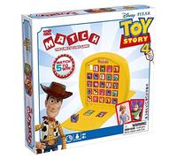 Top Trumps Match Toy Story - Juego De Mesa, Juegos Infantiles, Conecta 5 Dados Iguales En Tu Propio Tablero, Juego De Memoria 4 Años, Para 2 Jugadores