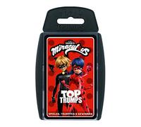 Winning Moves- Top Trumps-Milagroso Miraculous: Tales of Ladybug Noir Cat Juego de Fiesta, Color trumpfspiel (63506)