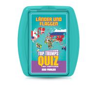 Top Trumps Quiz Länder Y Banderas Juego de Mesa Conocimiento Frage Respuesta