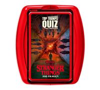 Top Trumps Quiz Stranger Things Edition - Juego de cartas Quiz para fans de Stranger Things. Artículo para fans de Stranger Things & Merchandise - Juego de cartas para 2 jugadores a partir de 15 años
