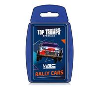 Top Trumps Rally Cars - Juego de Cartas WRC para Niños y Fans del Motor - Coches de Rally, Datos Reales, 2 Jugadores, A Partir de 6 Años