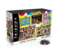 Top Trumps Rompecabezas Friends Puzzle 2x 500 y 2x 1000 piezas - juguetes para niños 10+ años y todos los fans de la serie, para jugar solo o en compañía, incluye póster