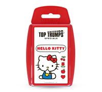 Top Trumps Hello Kitty Specials Juego de cartas, descubre, juega con Hello Kitty y descubre todos sus pasatiempos favoritos, regalo educativo para niños de 6 años o más, rosa pastel