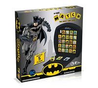 Top Trumps Winning Moves WM01748-ML1-6, Match Batman, Juego de Mesa, Conecta en línea a 5 de Personajes, Multicolor