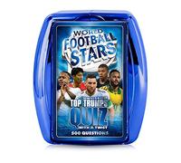 Top Trumps World Football Stars Quiz - Juego de cuestionarios - Azul y Rojo [versión en inglés]