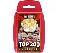 Top trumps world football stars top 200 - juego de cartas (4 unidades,