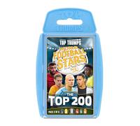 Top Trumps World Football Stars Top 200 - Juego de cartas 3, juega con Haaland, Benzema, Otamendi y Navas, regalo educativo para mayores de 6 años