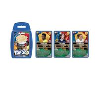 Top Trumps World Football Stars Top 200 - Juego de Cartas n.º 2, Juego con Kylian Mbappé, Beth Mead, Luka Modrić y Pernille Harder, Regalo Educativo para niños a Partir de 6 años