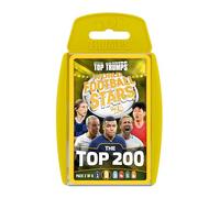 Top Trumps World Football Stars Top 200 Juego de cartas Pack 2, juega con Kylian Mbappe, Beth Mead, Luka Modric y Pernille Harder, regalo educativo para mayores de 6 años