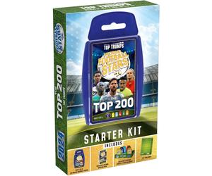 Top trumps world football stars top 200 starter kit juego de cartas, j