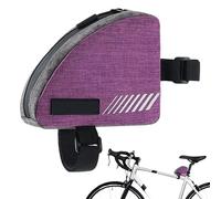 Top Tube Bag - Water Resistant Bicycle for Front Storage Bag | Lightweight Nylon with Reflective Strip, Easy Access Zipper Compartment, Travel Gear for Riders Cycling Commuting Outdoor Adventure