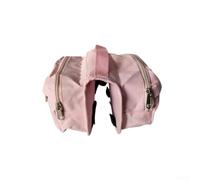 Top Tube Bike Frame Bag For Front Triangle Mount On Various Bicycle Types With Polyester Fabric Construction(rosa)