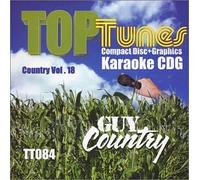Top Tunes Karaoke CDG Country Vol. 18 TT-084