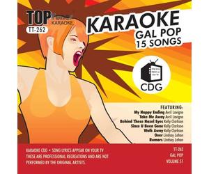 Top Tunes Karaoke TT-262 Pop: Avril Lavigne, Kelly Clarkson and Lindsay Lohan (US Import)