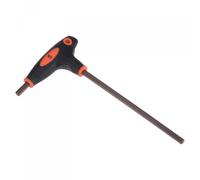 TOP-VIGOR 1 llave hexagonal de 5 mm, mango en T, barra en T, llave Allen de doble extremo para reparación del hogar y mantenimiento mecánico, acero S2 métrico