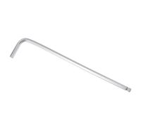 TOP-VIGOR 1 llave hexagonal de extremo de bola de 3/16 pulgadas, llave Allen de brazo largo en forma de L para bricolaje doméstico, reparación profesional de máquinas, CR-V