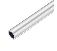 TOP-VIGOR 1 Tubos Redondos de Aluminio 6063-25mm Diámetro Externo - 20mm Diámetro Interno - 300mm Longitud - Tubos Rectos Sin Costura para Proyectos Industriales y Bricolaje