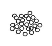 TOP-VIGOR 25Pz Juntas Tóricas De Caucho Nitrilo, 8mm Diámetro Exterior 5mm Diámetro Interior 1.5mm Ancho JuntaDe Sellado De Goma Juntas Tóricas Separadores for Grifería Fontanería
