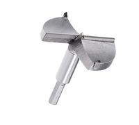 TOP-VIGOR Broca Forstner de 85 mm, broca de carburo de tungsteno para madera, abridor de sierra perforadora para carpintería, bisagra, agujero, perforación, cortador, gris