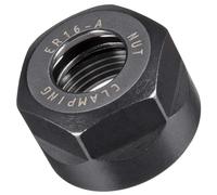 TOP-VIGOR ER16-A(M22) - Tuerca hexagonal de sujeción de pinzas, rosca M22 x 1,5 mm, orificio de 13 mm, juego de pinzas y tuercas de acero fundido de precisión para portabrocas de fresado CNC