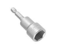 TOP-VIGOR Juego de brocas de destornillador de 15 mm, vástago hexagonal de 1/4 pulgadas, cambio rápido, juego de destornilladores de tuercas métricas de 65 mm de longitud para carpintería, reparación