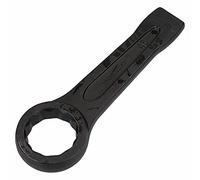 TOP-VIGOR Llave de anillo ranurada de 36 mm, llave de extremo de caja, llave métrica de un solo anillo, llaves planas para varios pernos de cabeza hexagonal