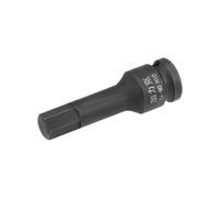 TOP-VIGOR Llave hexagonal de impacto, llave Allen de 3/8 pulgadas x H10 (10 mm), brocas de acero CR-MO de alta calidad, broca hexagonal con 60 mm de longitud para llave dinamométrica, llave de