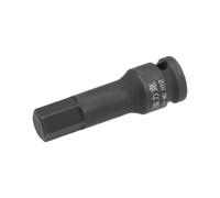 TOP-VIGOR Llave hexagonal de impacto, llave Allen de 3/8 pulgadas x H12 (12 mm), brocas de acero CR-MO de alta calidad, broca hexagonal con 60 mm de longitud para llave dinamométrica, llave de