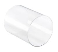 TOP-VIGOR Tubo acrílico rígido transparente, 66 mm de diámetro interior, 70 mm de diámetro exterior y 100 mm, tubo redondo para acuario, sistema de refrigeración por agua, tubo de iluminación