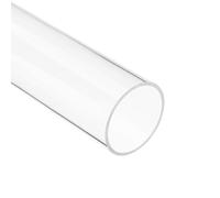 TOP-VIGOR Tubo acrílico rígido transparente, 96 mm de diámetro interior, 100 mm de diámetro exterior y 200 mm, tubo redondo para acuario, sistema de refrigeración por agua, tubo de iluminación