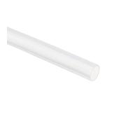 TOP-VIGOR Tubo de silicona de 10 mm de diámetro interior x 12 mm de diámetro exterior de 1 m de longitud, tubo de goma de silicona flexible para transferencia de bomba translúcida