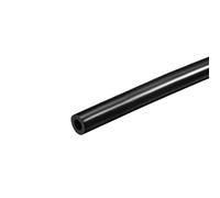TOP-VIGOR Tubo de silicona de 5 mm ID x 9 mm OD 1 m / 3.28 pies de longitud, manguera flexible de goma de silicona para bomba de transferencia, color negro