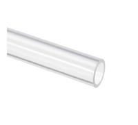TOP-VIGOR Tubo de silicona flexible de 12 mm de diámetro interior x 16 mm de diámetro exterior de 1 m de longitud, tubo de goma de silicona flexible para transferencia de bomba, transparente
