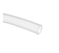 TOP-VIGOR Tubo de silicona flexible de 25 mm de diámetro interior x 31 mm de diámetro exterior de 1 m de longitud, tubo de goma de silicona flexible para transferencia de bomba, transparente