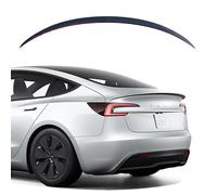 TOPABYTE Alerón Trasero para Tesla Model 3 Highland 2025 2024 Estilo OEM Real Carbon Fiber Spoiler Original Lip Trunk Wing Matte Spoiler ala Rendimiento Accesorios (Fibra de Carbono Mate)