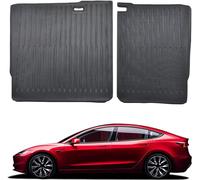 TOPABYTE Funda Protectora para Respaldo de Asiento Trasero para Tesla Model 3 2017-2025 Accesorios para Asientos de Segunda Fila Alfombrillas para Todo Tipo de Clima, 2 Unidades