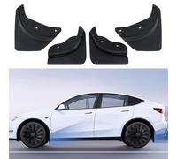 TOPABYTE Guardabarros para Tesla Model Y Juniper 2025 2020-2024 Faldillas contra Salpicaduras Sin Necesidad de perforar Agujeros Protector de neumáticos para vehículos Mud Flaps Accesorios Exteriores