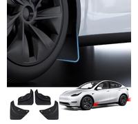 TOPABYTE Guardabarros Protección para Tesla Model Y Juniper 2020-2024 2025 Mud Flaps No Es Necesario Taladrar Agujeros Protectores contra Salpicaduras Accesorios - 4pcs