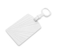 TOPABYTE Juego de 1 Key Card Holder para Tesla Model 3/Y/S/X Cybertruck 2017-2025 Tarjeteros Funda de Silicona para Llavero, Protector para Model Y Juniper Launch Series, Blanco