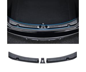 TOPABYTE Protector de Parachoques Trasero para Tesla Model 3 Highland 2025 2024, Protector de Parachoques Trasero TPE, Antiarañazos Protección para el Umbral de Umbral