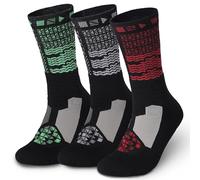 Topactive Calcetines Trail Running Hombre, Deportivos para Crossfit, Senderismo, Baloncesto, Térmicos, Antideslizantes, Largos con Compresión para Hombre y Mujer