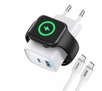 TOPADRE Cargador para Apple Watch, 3 en 1 Cargador iWatch con 1M 60W Cable